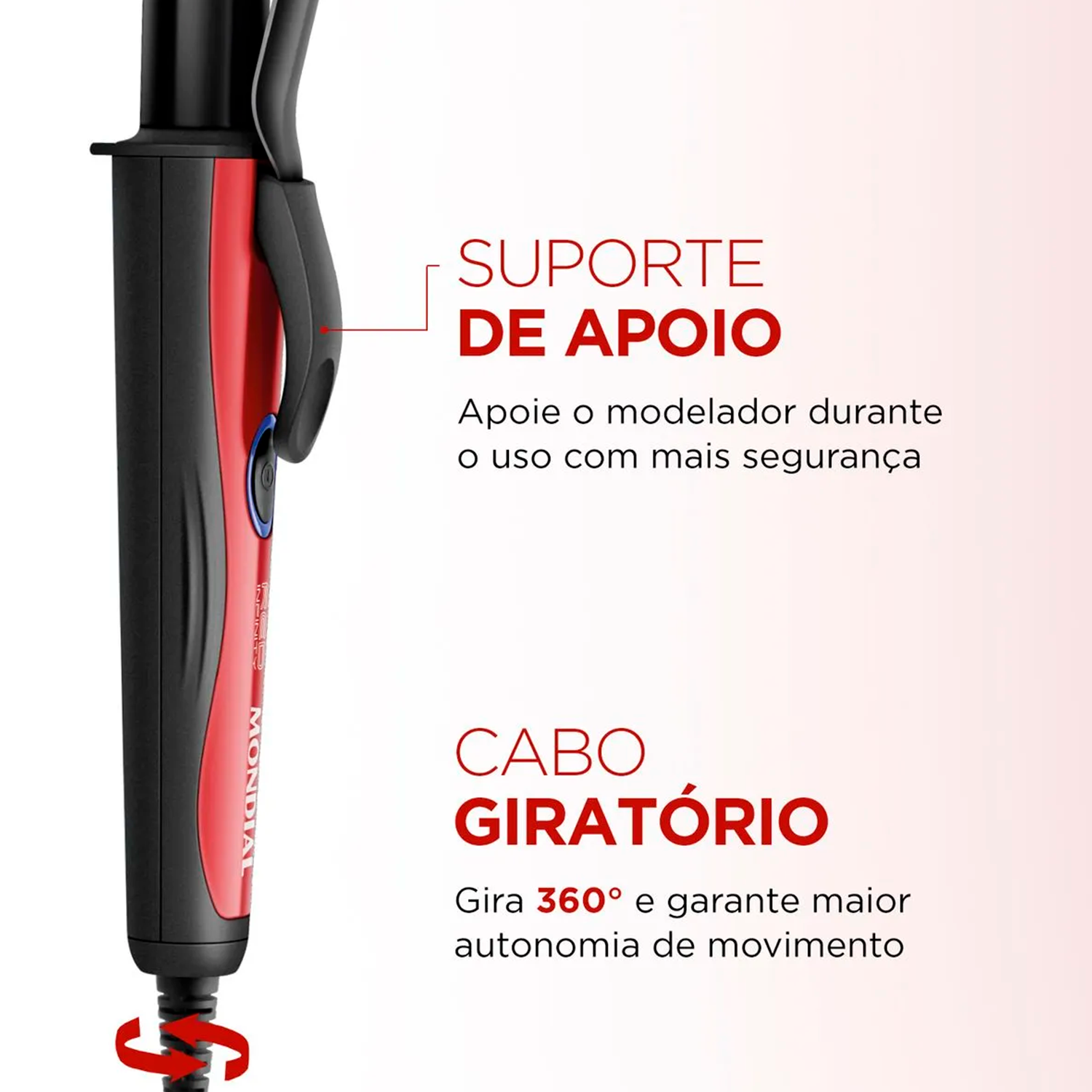 Modelador De Cachos Mondial Infinity Em-12 Bivolt Modelador De Cachos Mondial Infinity Em-12 Bivolt